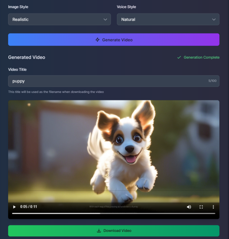 AI Video Generator