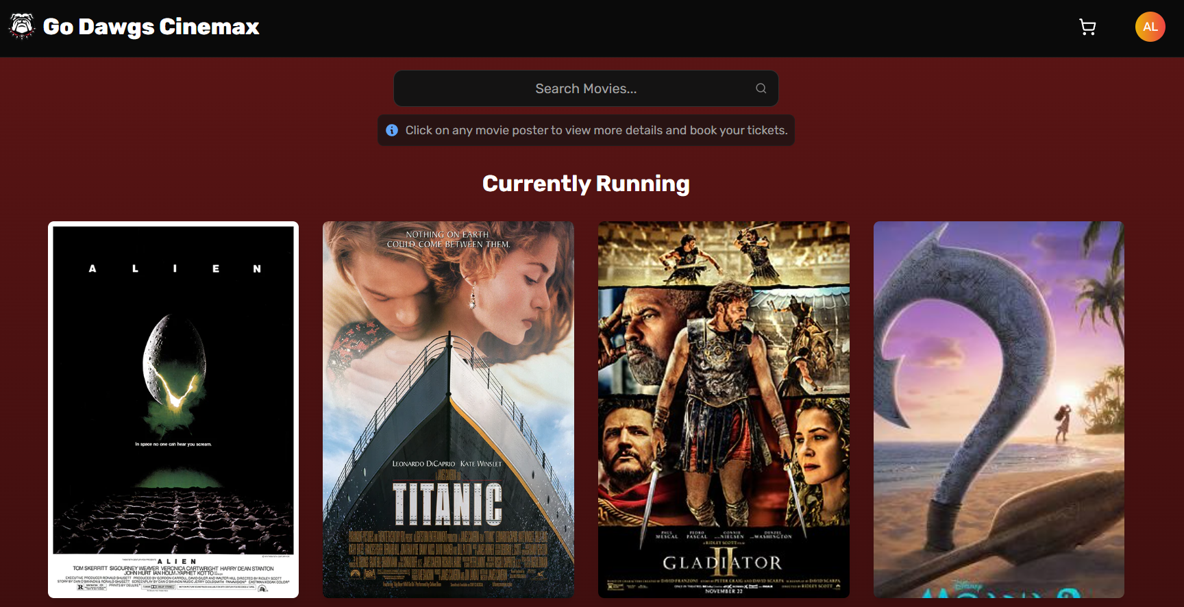 Cinema Booking System